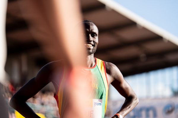 Cheikh Tidiane DIOUF (Senegal) am 28.05.2022 waehrend der World Athletics Continental Tour IFAM Oordegem in Oordegem